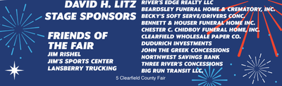 David H. Litz Stage Sponsors